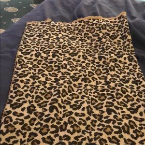NWT J Crew Leopard Blanket Scarf!